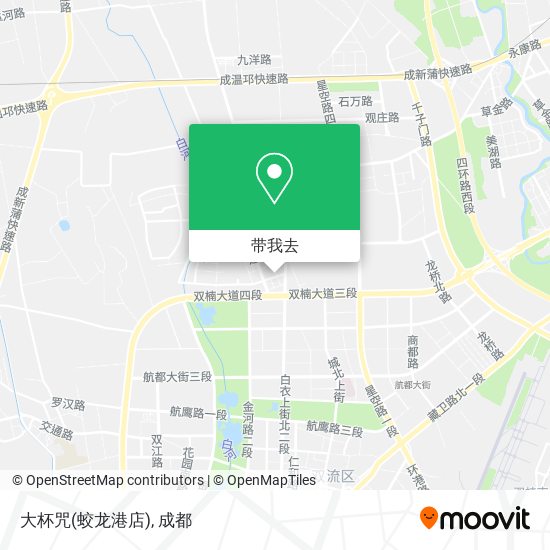 大杯咒(蛟龙港店)地图