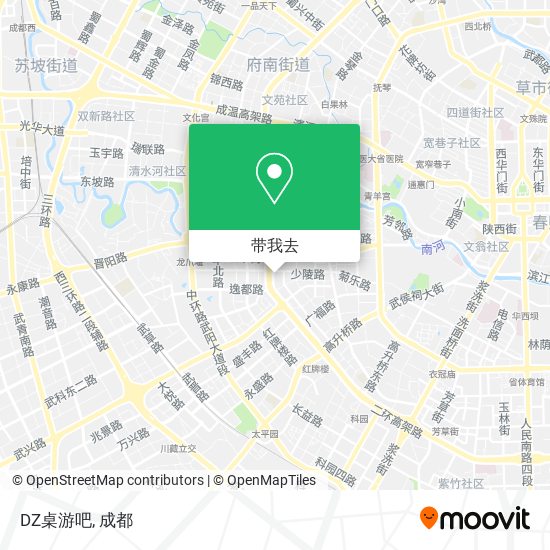 DZ桌游吧地图