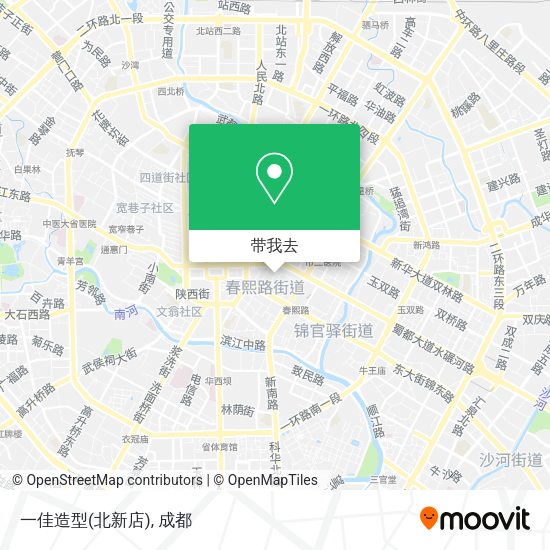 一佳造型(北新店)地图