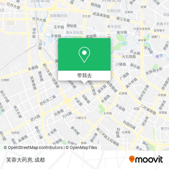 芙蓉大药房地图