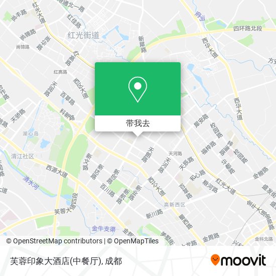 芙蓉印象大酒店(中餐厅)地图