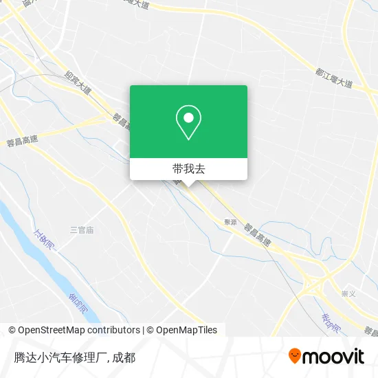 腾达小汽车修理厂地图