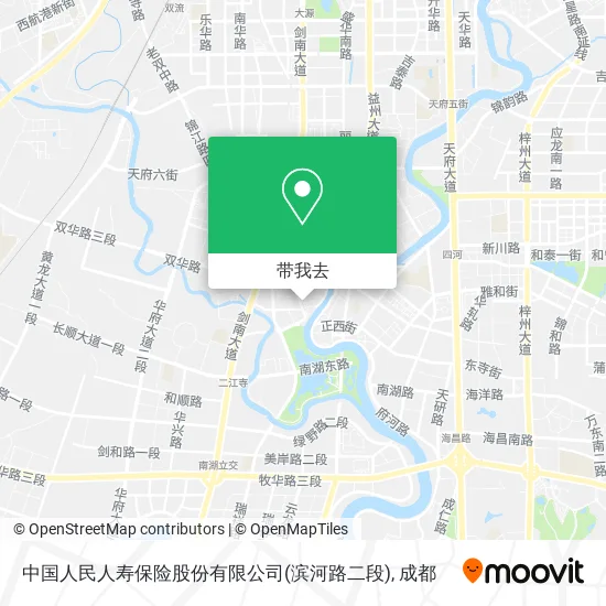 中国人民人寿保险股份有限公司(滨河路二段)地图