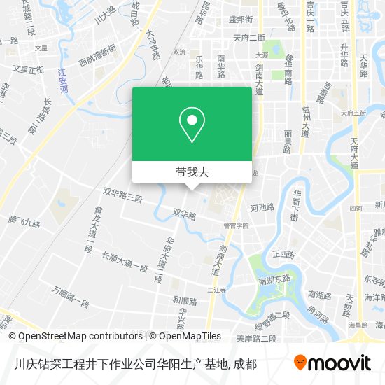川庆钻探工程井下作业公司华阳生产基地地图