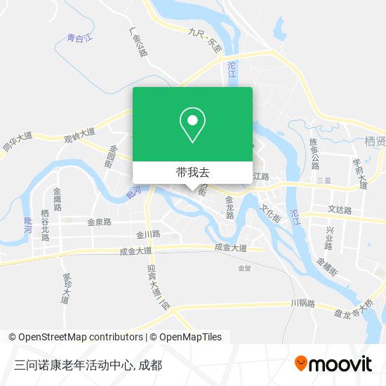 三问诺康老年活动中心地图