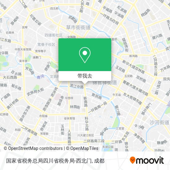 国家省税务总局四川省税务局-西北门地图