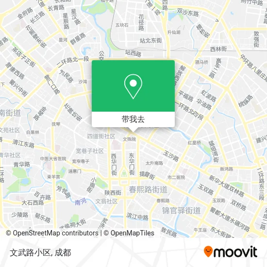文武路小区地图