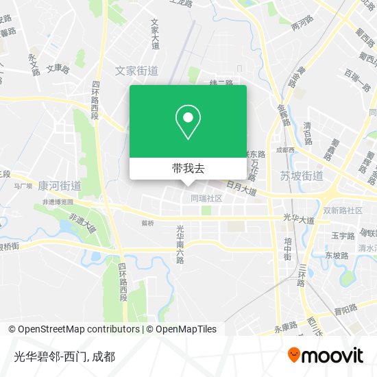 光华碧邻-西门地图