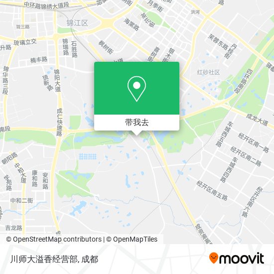 川师大溢香经营部地图