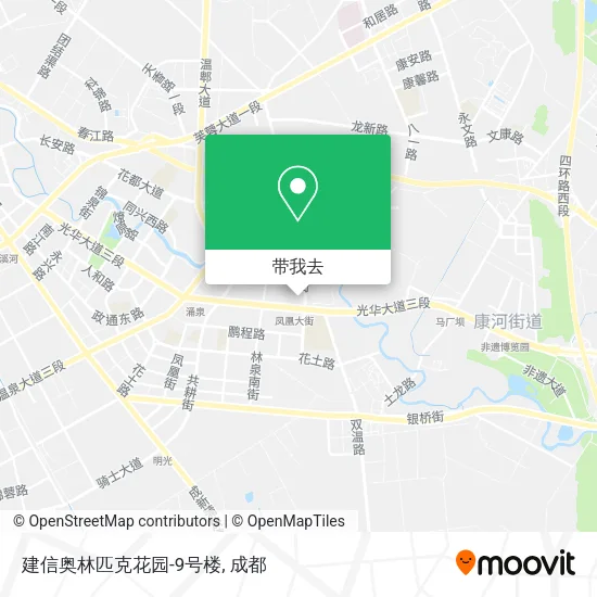建信奥林匹克花园-9号楼地图