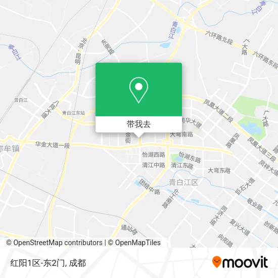 红阳1区-东2门地图