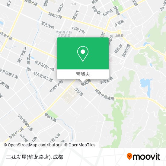 三妹发屋(鲸龙路店)地图
