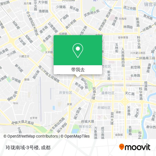 玲珑南域-3号楼地图