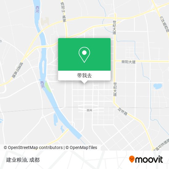 建业粮油地图