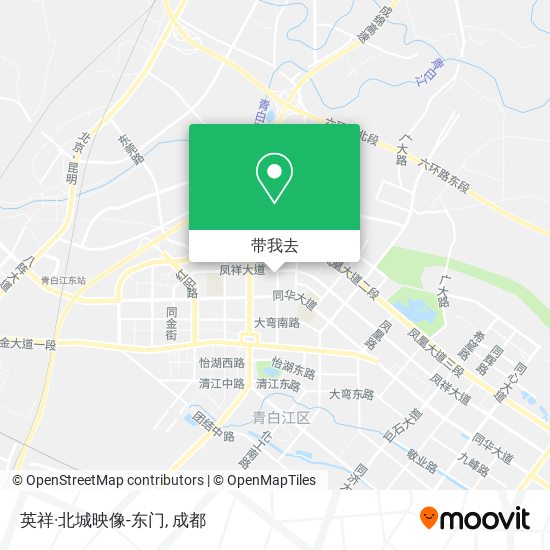 英祥·北城映像-东门地图