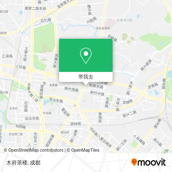 木府茶楼地图