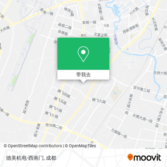 德美机电-西南门地图