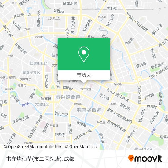 书亦烧仙草(市二医院店)地图
