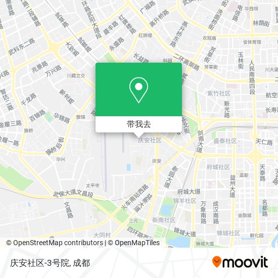庆安社区-3号院地图