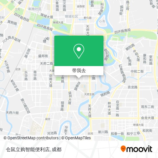 仓鼠立购智能便利店地图