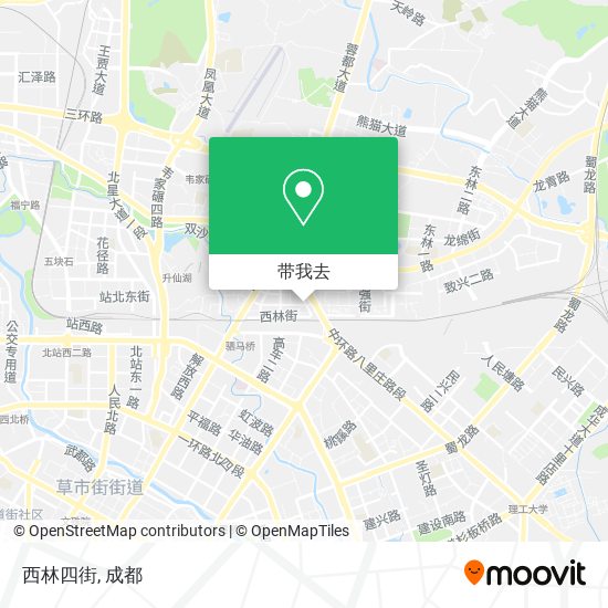 西林四街地图