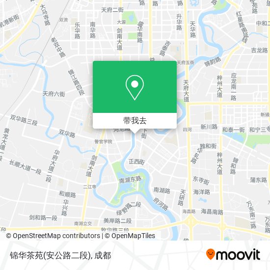 锦华茶苑(安公路二段)地图