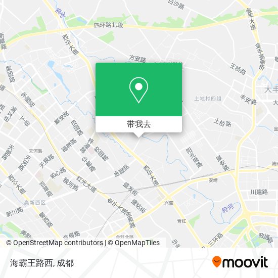 海霸王路西地图