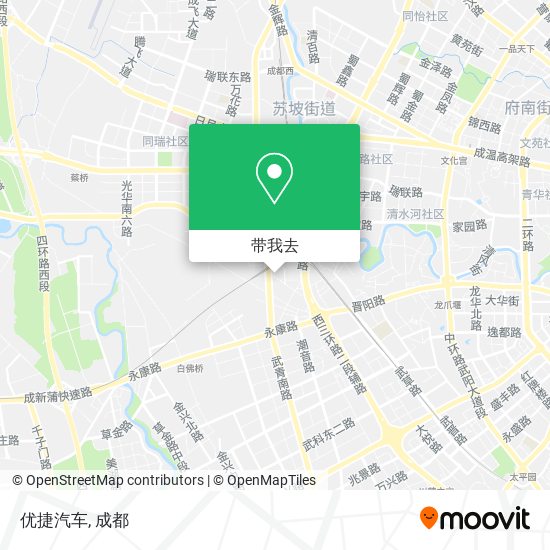 优捷汽车地图