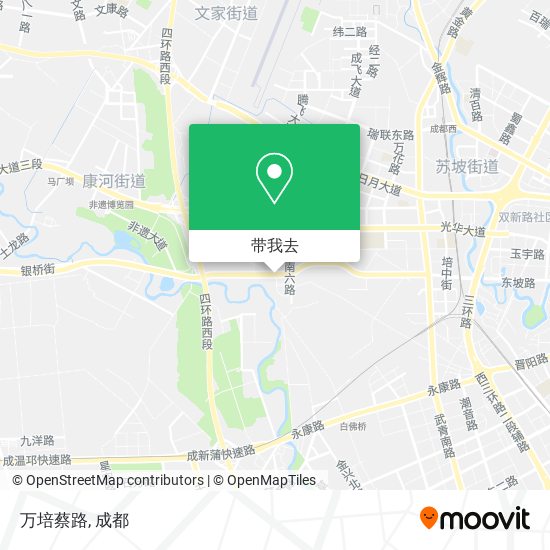 万培蔡路地图