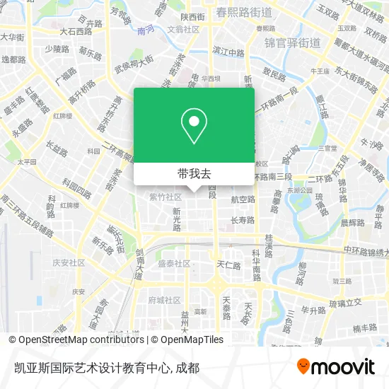 凯亚斯国际艺术设计教育中心地图
