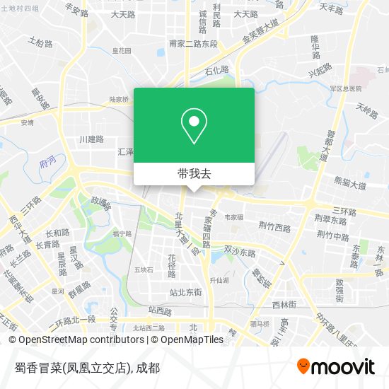 蜀香冒菜(凤凰立交店)地图