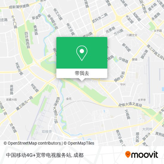 中国移动4G+宽带电视服务站地图