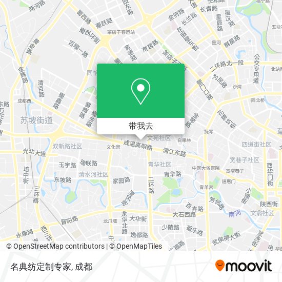 名典纺定制专家地图