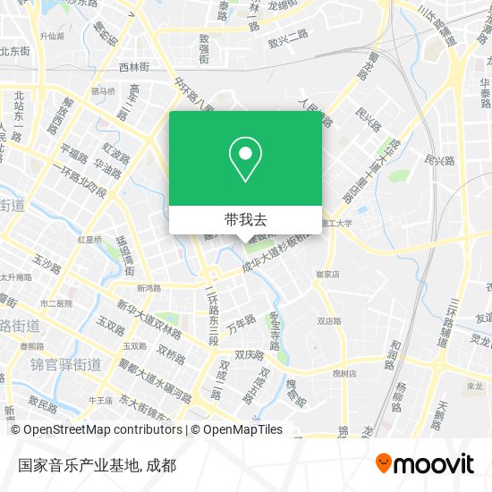 国家音乐产业基地地图