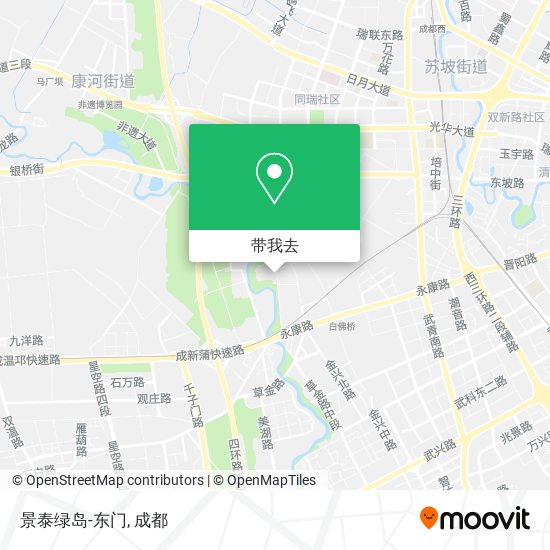 景泰绿岛-东门地图