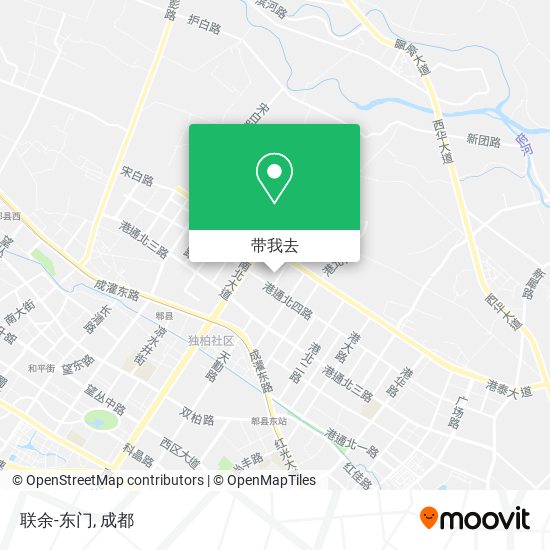 联余-东门地图