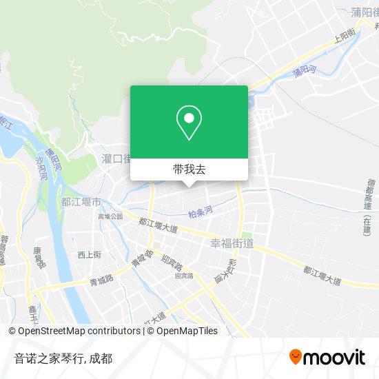 音诺之家琴行地图
