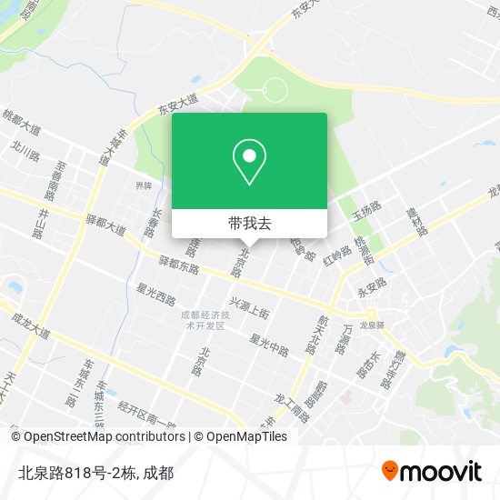 北泉路818号-2栋地图