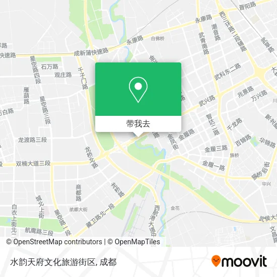 水韵天府文化旅游街区地图