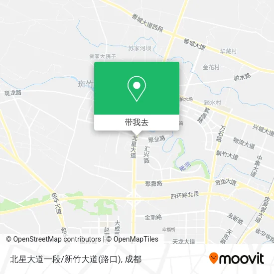 北星大道一段/新竹大道(路口)地图