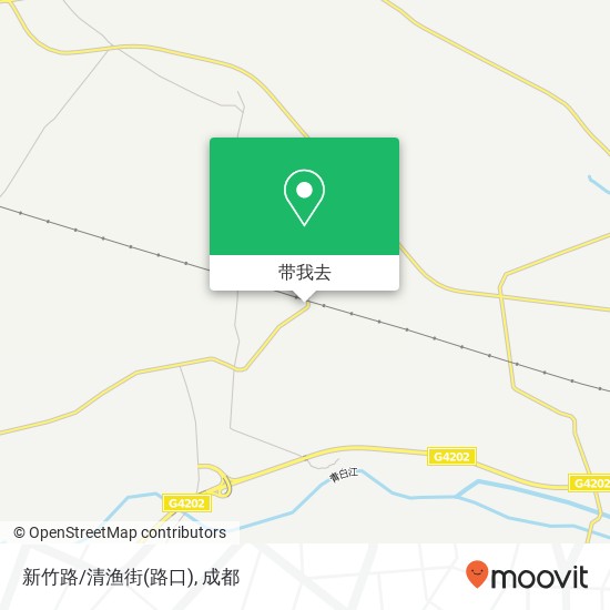 新竹路/清渔街(路口)地图