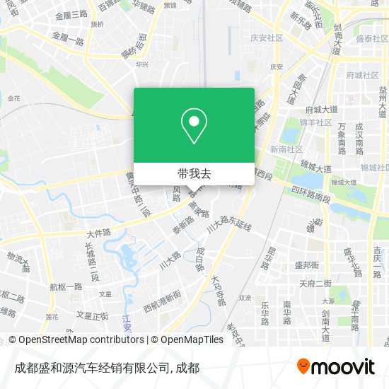 成都盛和源汽车经销有限公司地图