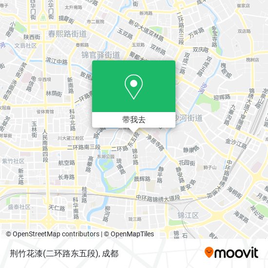 荆竹花漆(二环路东五段)地图