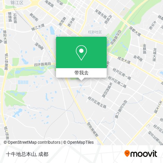 十牛地总本山地图