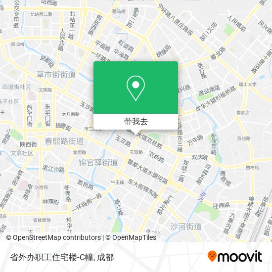 省外办职工住宅楼-C幢地图