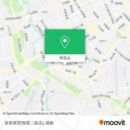 新星商贸(智星二路店)地图