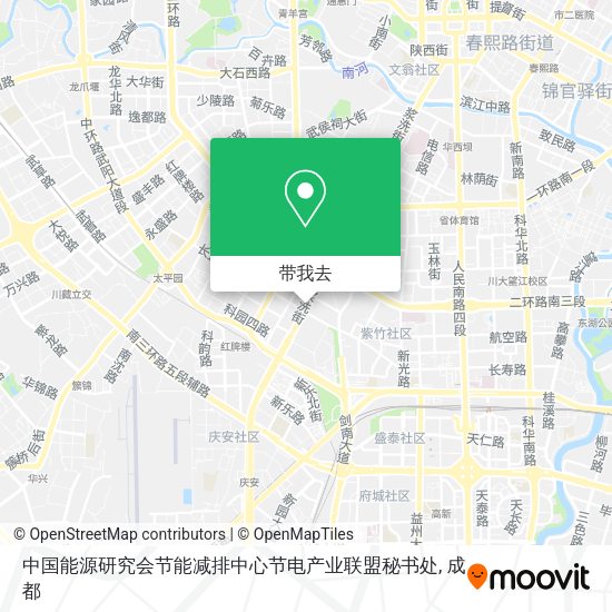 中国能源研究会节能减排中心节电产业联盟秘书处地图