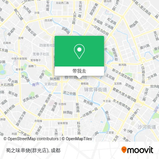 蜀之味串烧(群光店)地图