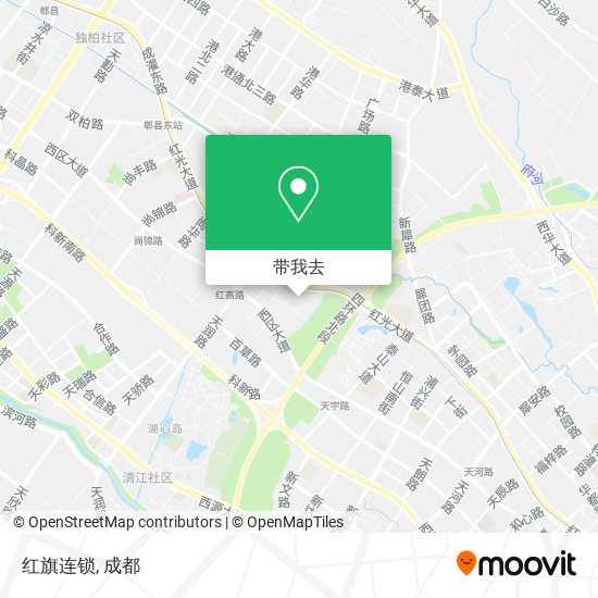 红旗连锁地图
