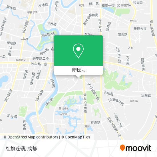 红旗连锁地图